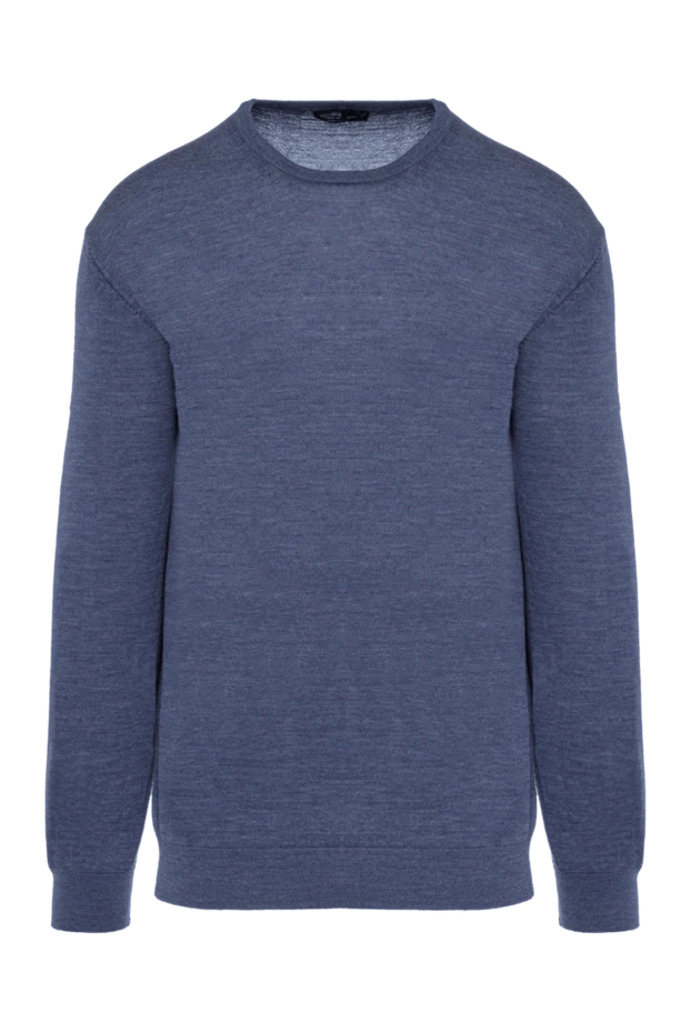 Cesare di Napoli man wool jumper blue for men buy with prices and photos 141349 - photo 1