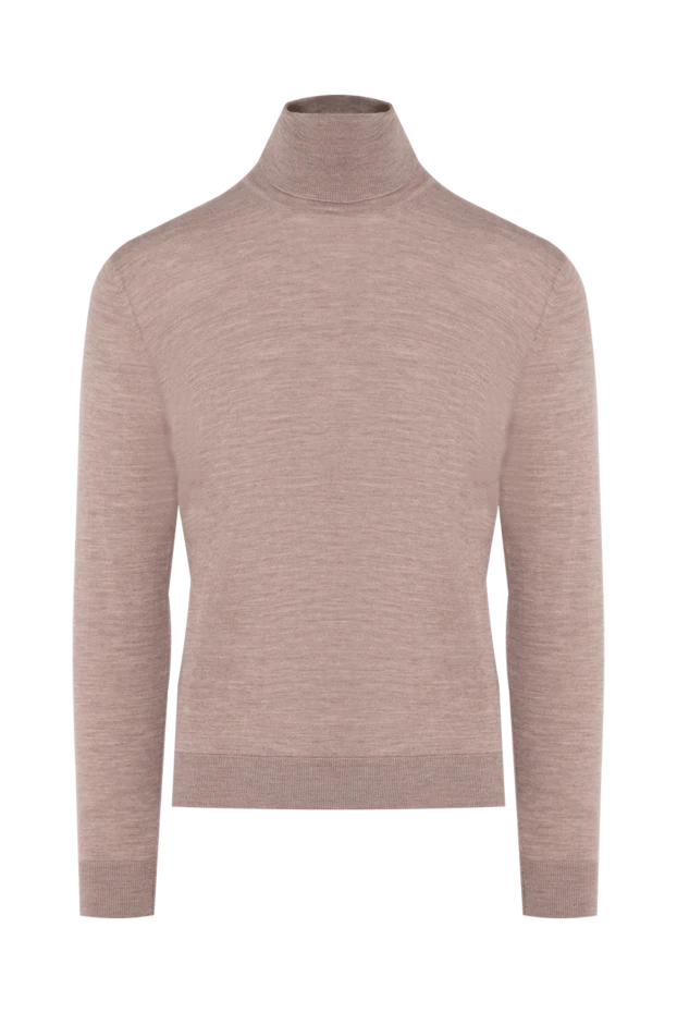 Cesare di Napoli man beige men's wool golf buy with prices and photos 141361 - photo 1