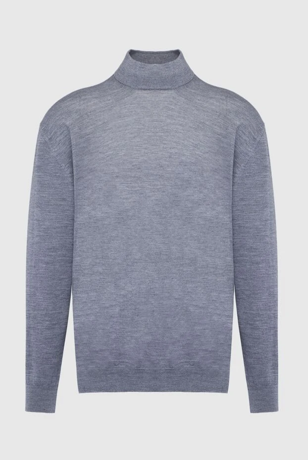 Cesare di Napoli man jumper with high neck, wool, gray for men buy with prices and photos 141425 - photo 1