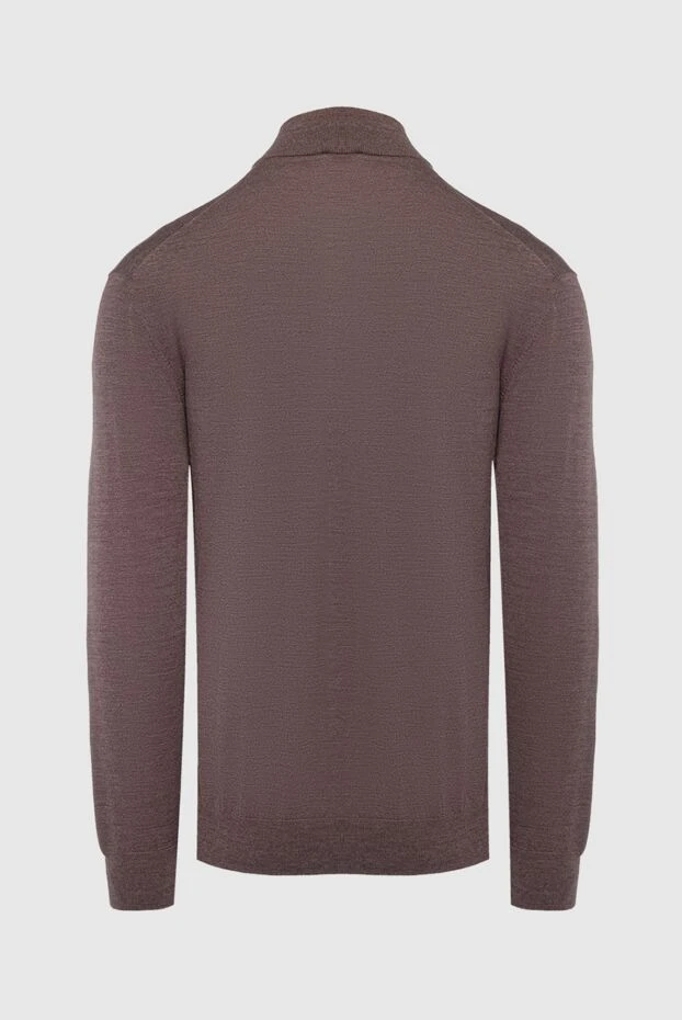 Cesare di Napoli man brown wool turtleneck jumper for men buy with prices and photos 141429 - photo 2