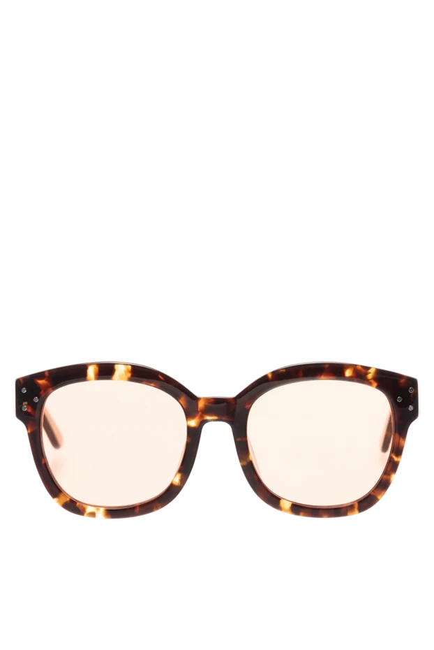 Spektre women's square glasses brown with yellow 141457 - photo 1