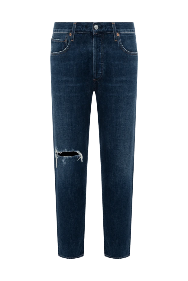 Citizens of Humanity woman blue cotton and viscose jeans for women 141493 - photo 1