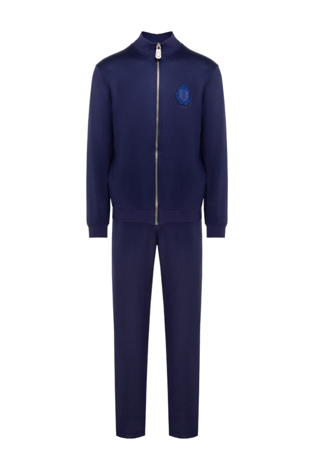 Billionaire мужские спортивный костюм мужской из хлопка, шёлка и полиамида синий купить с ценами и фото 141501 - фото 1