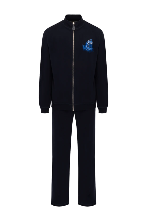 Billionaire man men's sports suit made of cotton and elastane blue buy with prices and photos 141504 - photo 1