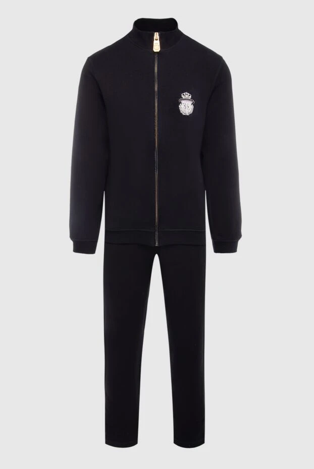 Billionaire man men's sports suit made of cotton and elastane, black buy with prices and photos 141506 - photo 1
