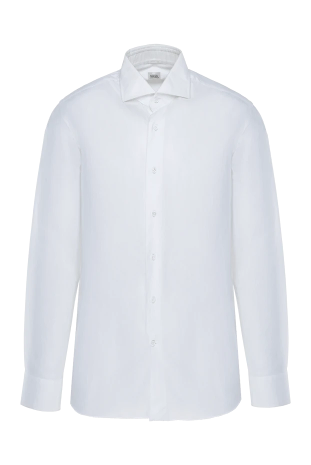 Barba Napoli мужские сорочка белая мужская купить с ценами и фото 141529 - фото 1