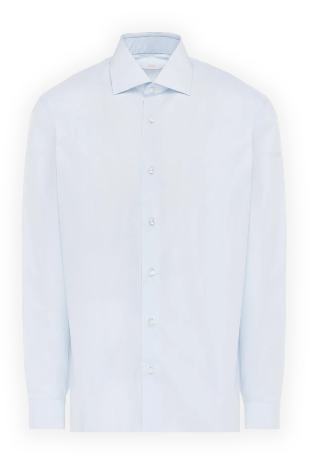 Barba Napoli man blue cotton shirt for men 141532 - photo 1