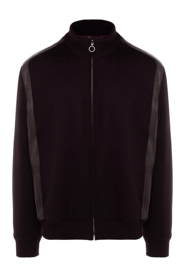 Seraphin мужские куртка из кашемира и кожи бордовая мужская купить с ценами и фото 141670 - фото 1