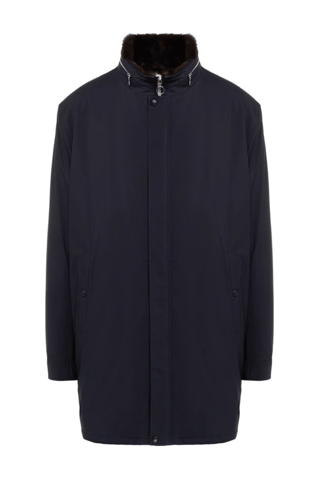 Seraphin мужские куртка на меху из полиэстера синяя мужская купить с ценами и фото 141675 - фото 1