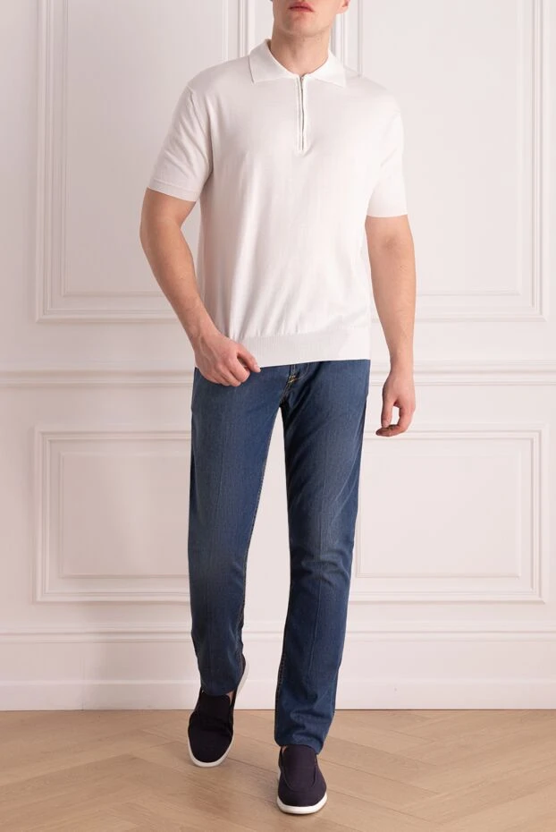 Scissor Scriptor мужские джинсы из хлопка синие мужские купить с ценами и фото 141699 - фото 2