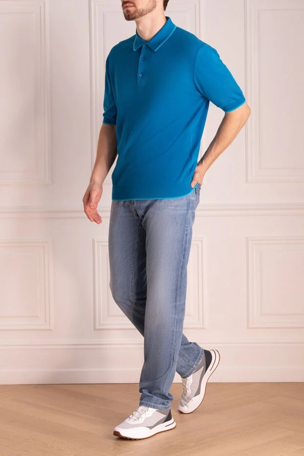 Scissor Scriptor чоловічі джинси сині чоловічі купити фото з цінами 141702 - фото 2