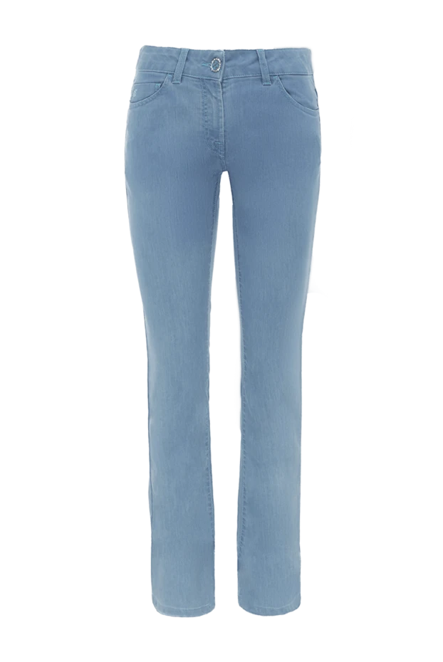 Scissor Scriptor женские джинсы из хлопка и полиэстера голубые женские купить с ценами и фото 141737 - фото 1