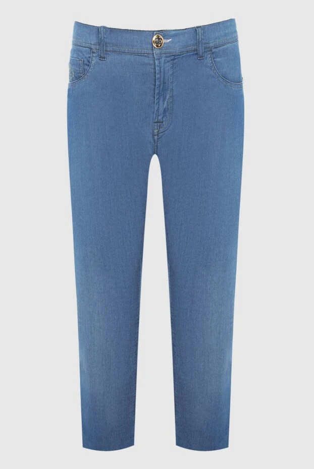 Scissor Scriptor мужские джинсы из хлопка голубые мужские купить с ценами и фото 141756 - фото 1