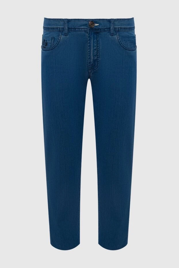 Scissor Scriptor чоловічі джинси з купро та поліестеру сині чоловічі купити фото з цінами 141781 - фото 1