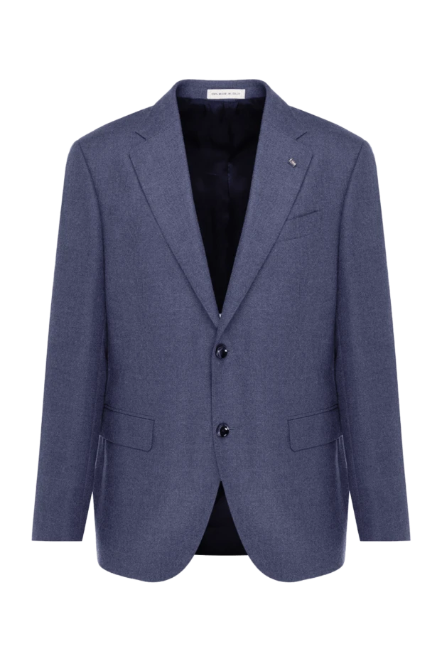 Sartoria Latorre gray wool and cashmere jacket for men 141795 - photo 1