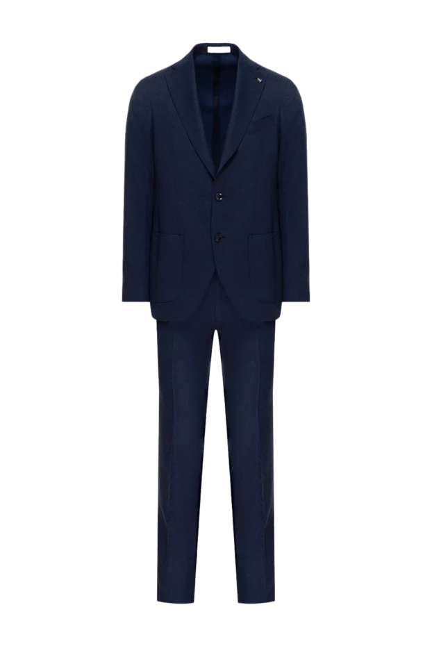 Sartoria Latorre чоловічі костюм чоловічий з вовни синій купити фото з цінами 141799 - фото 1