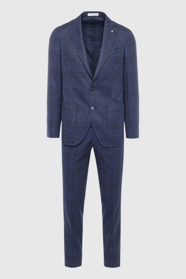 Sartoria Latorre man men's suit made of wool, blue buy with prices and photos 141800 - photo 1
