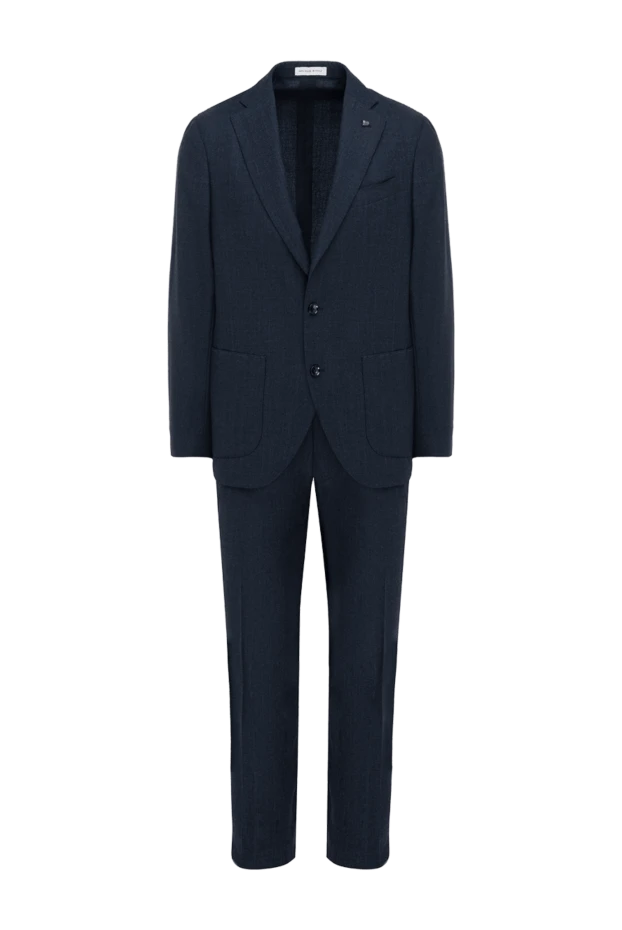 Sartoria Latorre мужские костюм мужской из шерсти синий купить с ценами и фото 141802 - фото 1