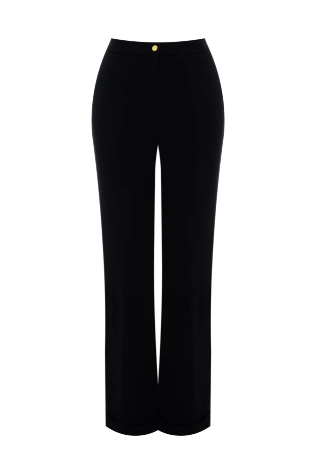 Edward Achour Paris женские брюки из шерсти черные женские купить с ценами и фото 141819 - фото 1