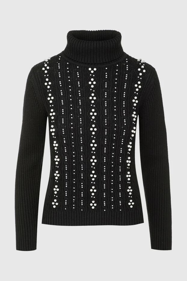 Edward Achour Paris woman black wool and cotton jumper for women buy with prices and photos 141832 - photo 1