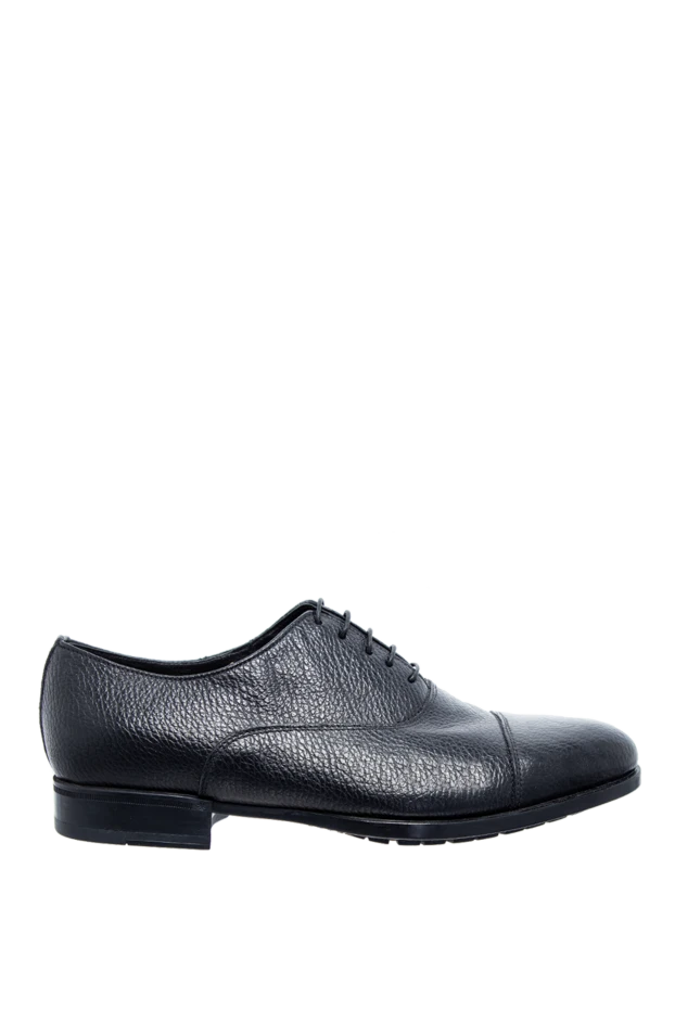 Doucal`s men's shoes made of black leather 141875 - photo 1