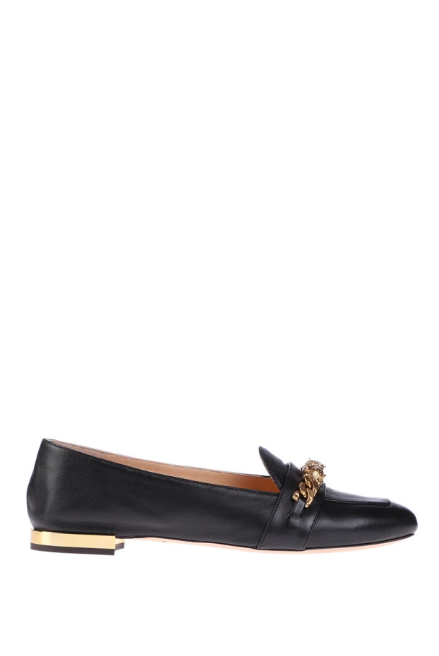 Charlotte Olympia woman black leather loafers for women buy with prices and photos 142003 - photo 1