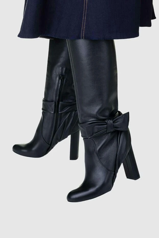 Mulberry woman black leather boots for women 142011 - photo 2