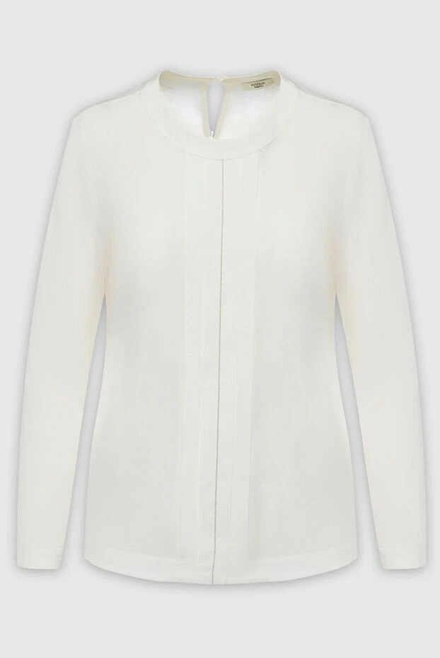 Peserico жіночі блуза з шовку біла жіноча купити фото з цінами 142113 - фото 1