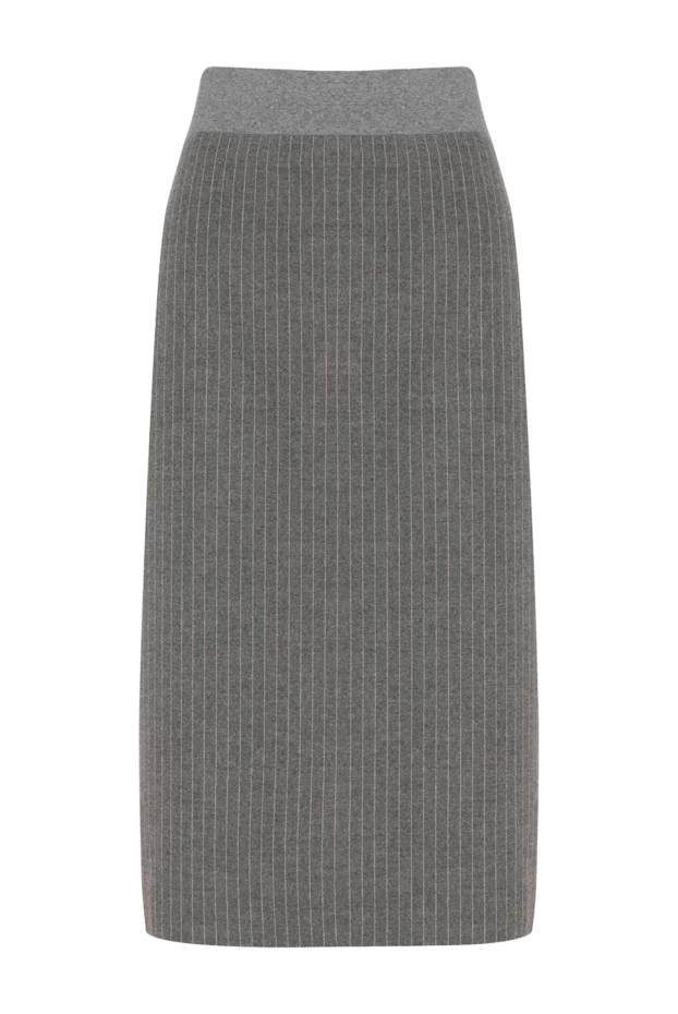 Peserico женские юбка серая женская купить с ценами и фото 142123 - фото 1