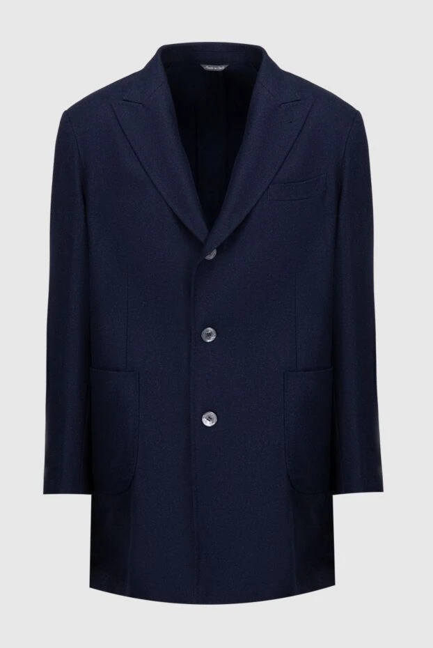 Tombolini man blue wool coat for men buy with prices and photos 142143 - photo 1