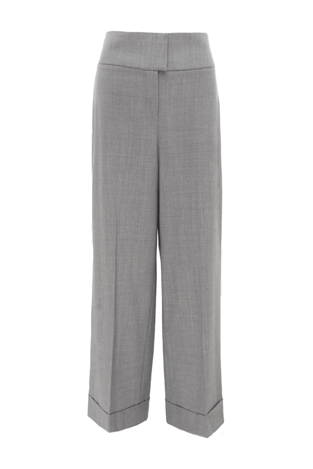 D.Exterior женские брюки из шерсти серые женские купить с ценами и фото 142196 - фото 1