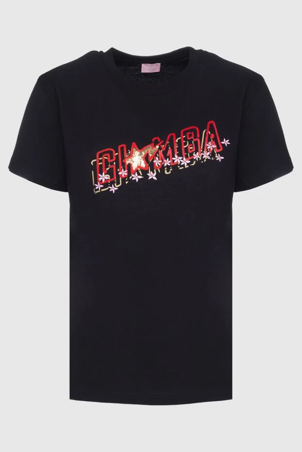 Giamba жіночі футболка з бавовни чорна жіноча купити фото з цінами 142218 - фото 1