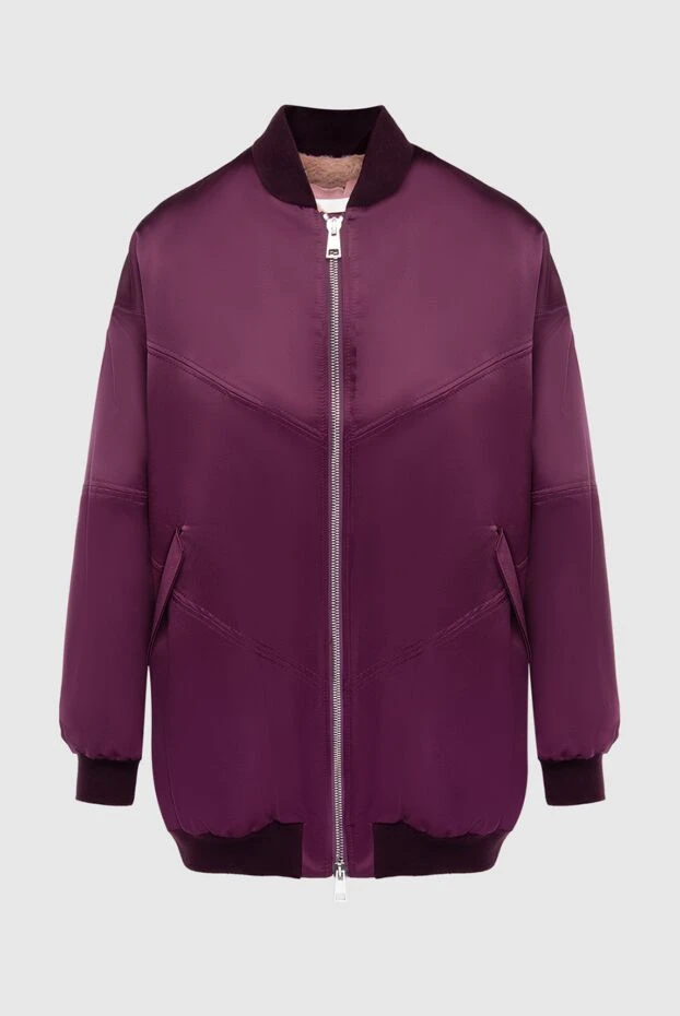 Giamba woman women's burgundy polyester jacket buy with prices and photos 142221 - photo 1