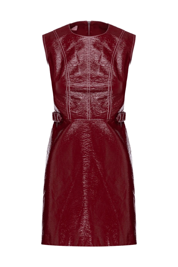 Giamba женские платье из хлопка и полиуретана бордовое женское купить с ценами и фото 142226 - фото 1