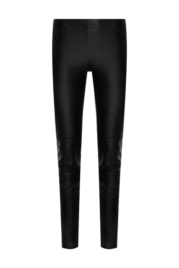 Giamba woman black viscose and polyurethane trousers for women buy with prices and photos 142232 - photo 1