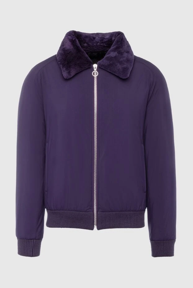 Seraphin чоловічі куртка на хутрі з нейлону фіолетова чоловіча купити фото з цінами 142295 - фото 1