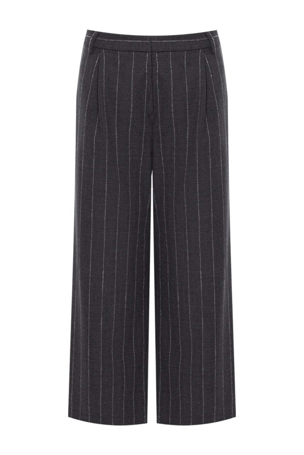 Panicale woman gray wool trousers for women buy with prices and photos 142344 - photo 1