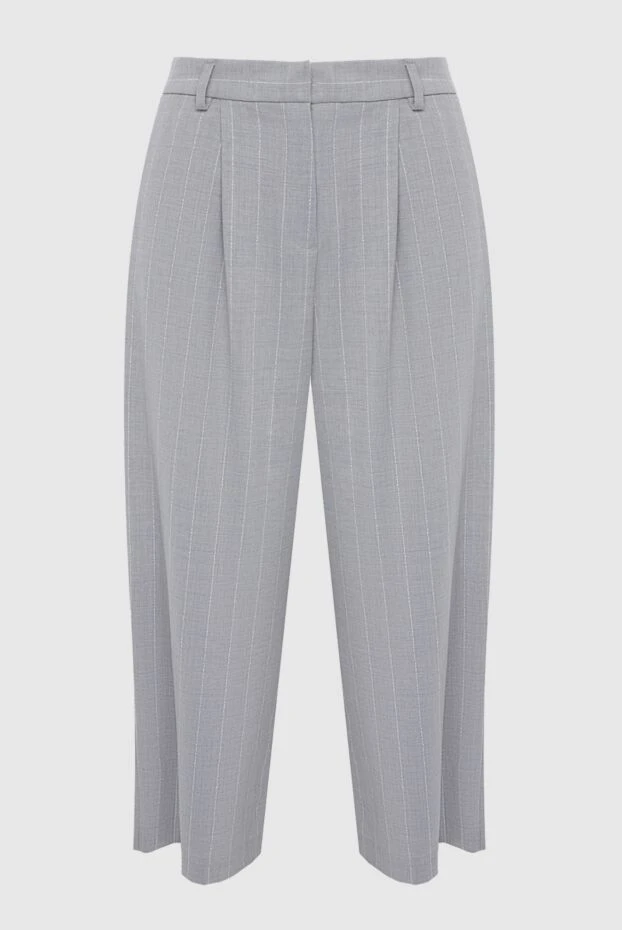 Panicale woman gray wool trousers for women buy with prices and photos 142345 - photo 1