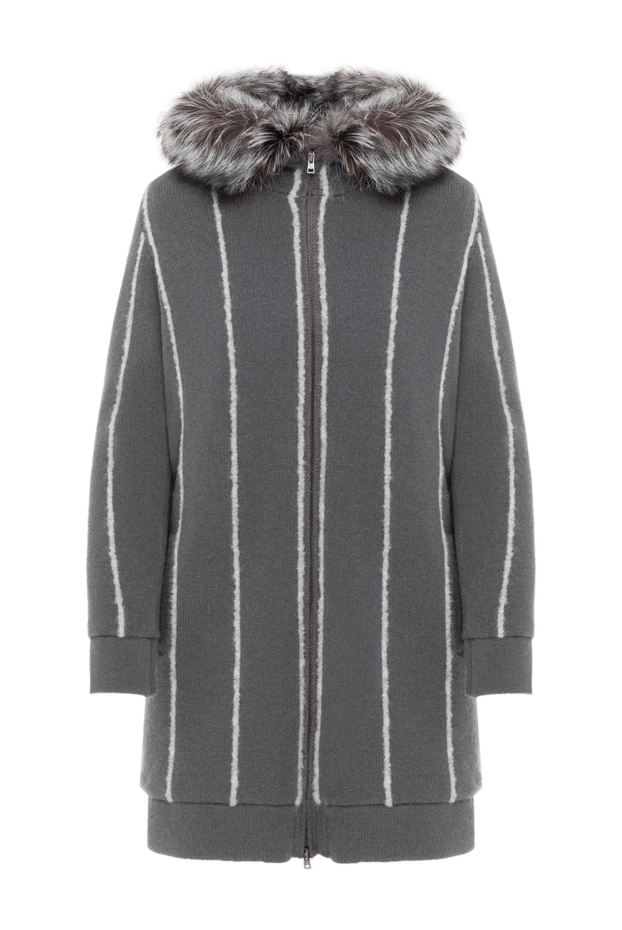 Panicale gray coat for women 142350 - photo 1