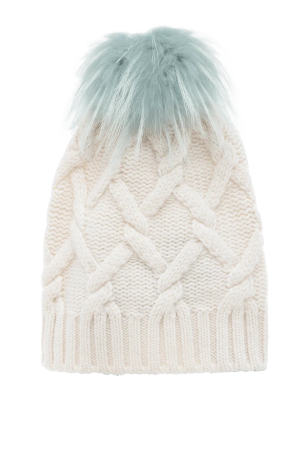 Panicale woman white cashmere hat for women buy with prices and photos 142355 - photo 1