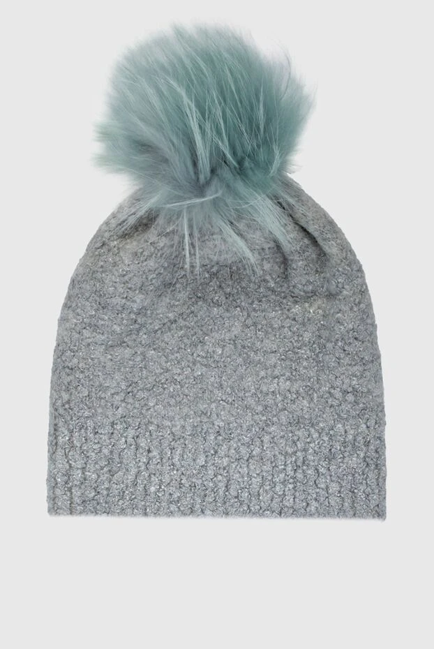 Panicale woman gray wool and polyamide cap for women 142359 - photo 1