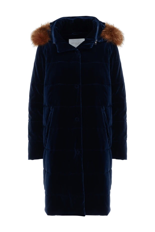 Lost in Me woman down jacket made of cotton and elastane blue for women buy with prices and photos 142447 - photo 1