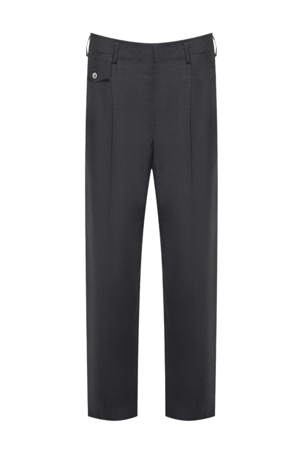 Women's classic-cut pants gray