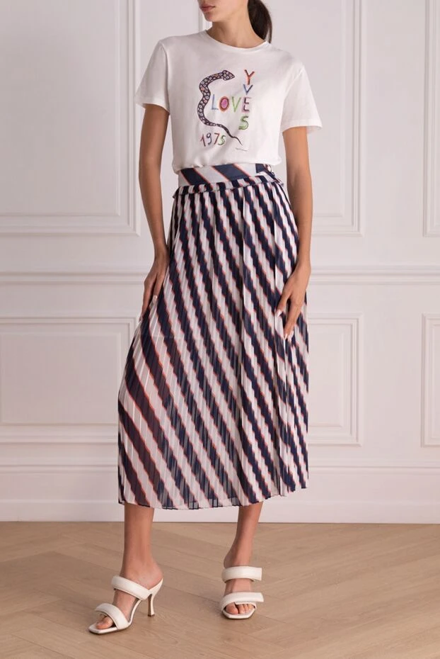 Golden Goose woman blue polyester skirt for women buy with prices and photos 142452 - photo 2