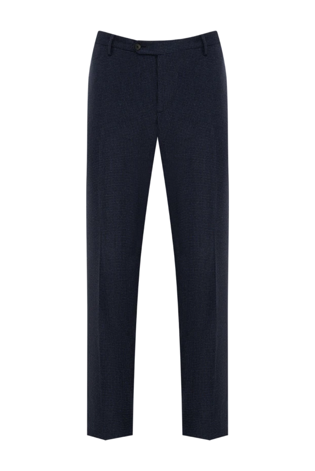 Cesare di Napoli blue wool pants for men 142454 - photo 1