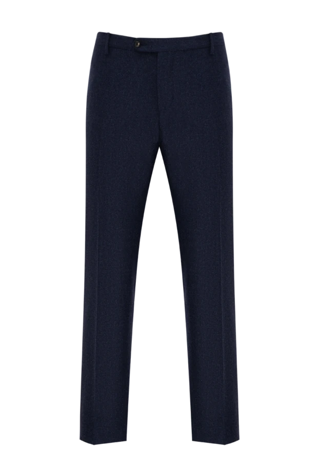 Cesare di Napoli blue wool pants for men 142460 - photo 1