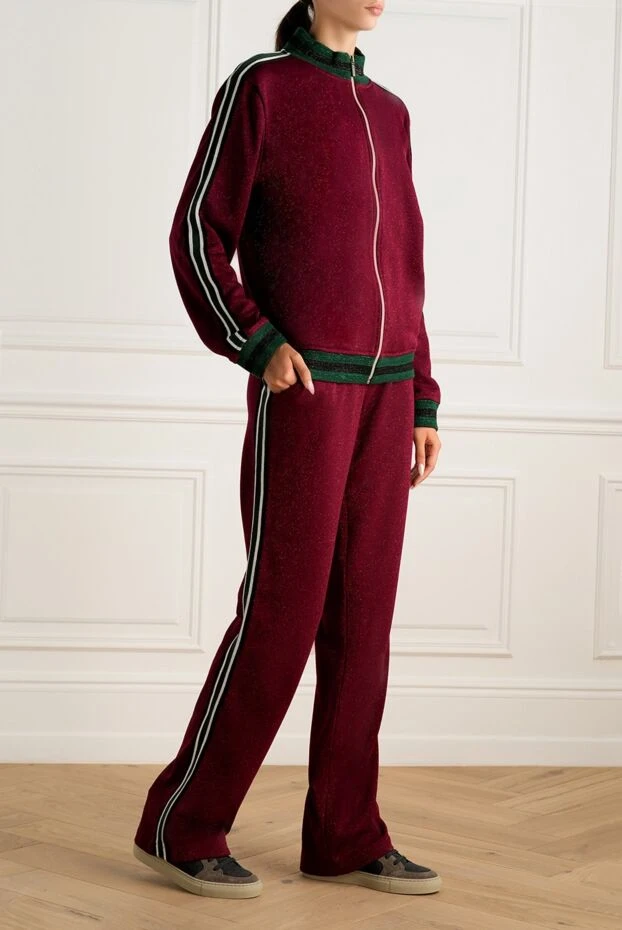 Roberto Cavalli woman women's burgundy walking suit buy with prices and photos 142563 - photo 2