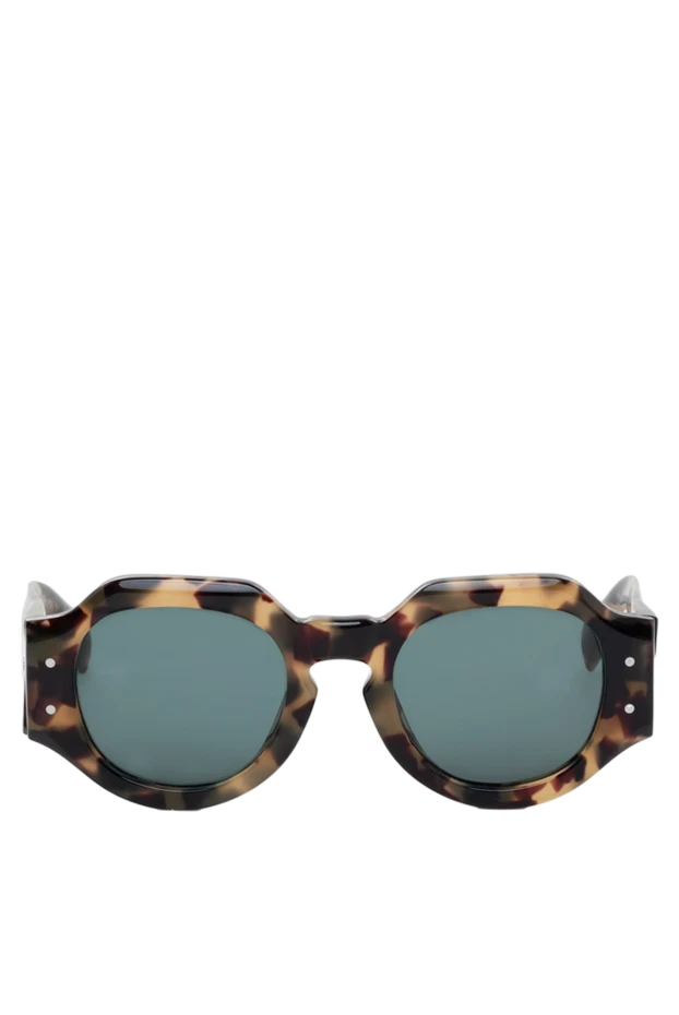 Dries Van Noten очки коричневые женские с большими дужками 142578 - фото 1