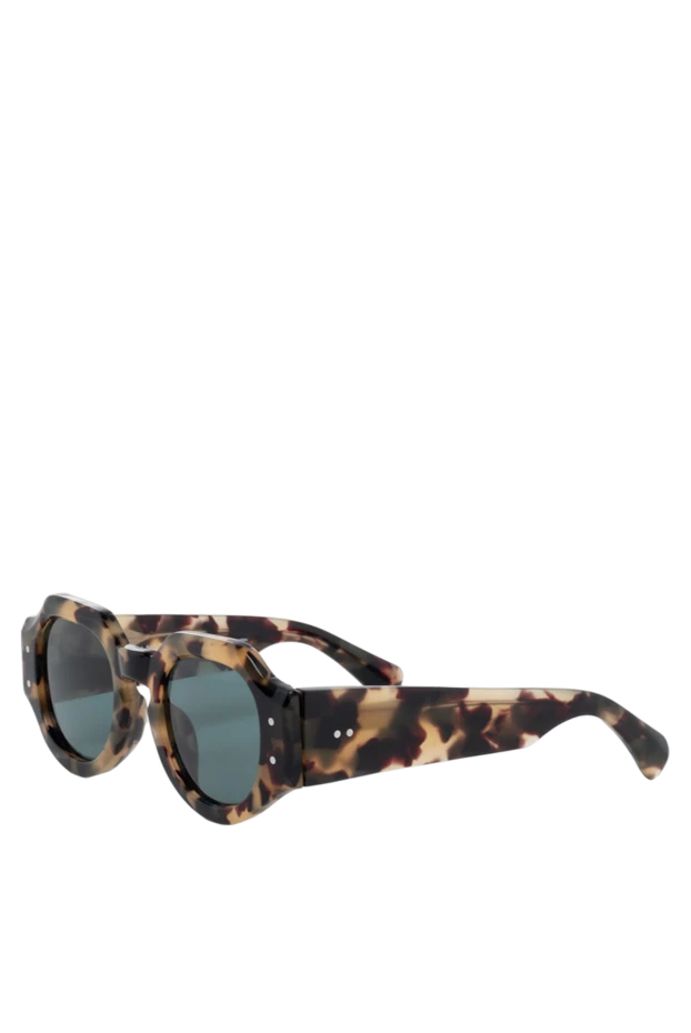 Dries Van Noten очки коричневые женские с большими дужками 142578 - фото 3