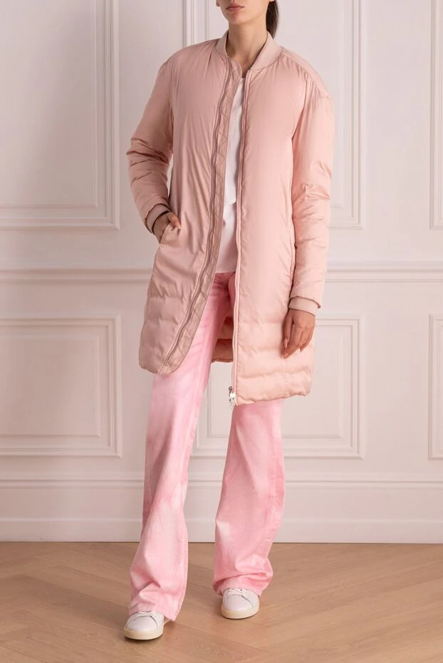 Giambattista Valli woman women's pink polyester down jacket buy with prices and photos 142609 - photo 2